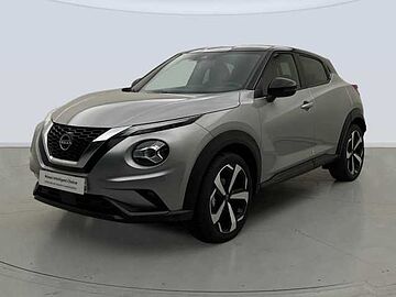Nissan Juke DIG-T Tekna 84 kW (114 CV) Diamond Silver Metalizado Techo Midnight Black