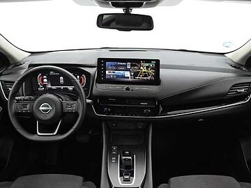 Nissan Qashqai 1.5 HEV E-POWER 190CV N-CONNECTA AUTO 5P(TECHO+PORTON+BITONO) Lunar White + Midnight Black Metalizado