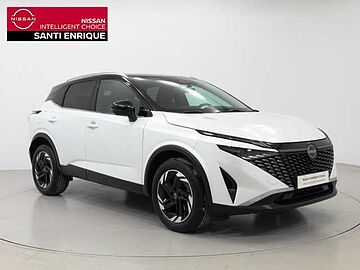 Nissan Qashqai 1.3 DIG-T MHEV 158CV N-CONNECTA CVT 5P (BITONO) Kori White + Black Metalizado