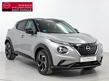 Nissan Juke 1.6 HYBRID HEV 143 N-CONNECTA AUTO 5P (BITONO) Diam. Silver + Midnight Black Metalizado