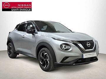 Nissan Juke 1.0 DIG-T 114CV N-CONNECTA 5P (BITONO) Diam. Silver + Midnight Black Metalizado