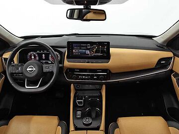 Nissan X-trail 1.5 HEV E-4ORCE 213 TEKNA+ 7 SEATS 5P 7 PLAZAS(BITONO) Champagne Silver + Black Metalizado