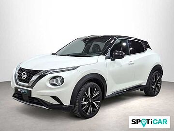 Nissan Juke 1.0 DIG-T 117 N-DESIGN CHIC BIT N 5P Lunar White + Midnight Black Metalizado
