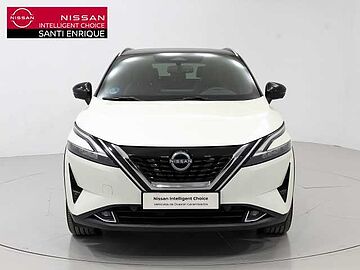Nissan Qashqai 1.5 HEV E-POWER 190CV TEKNA+ AUTO 5P(BITONO) Lunar White + Midnight Black Metalizado