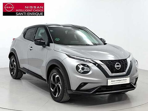 Nissan Juke 1.0 DIG-T 114CV N-CONNECTA 5P (BITONO) Diam. Silver + Midnight Black Metalizado