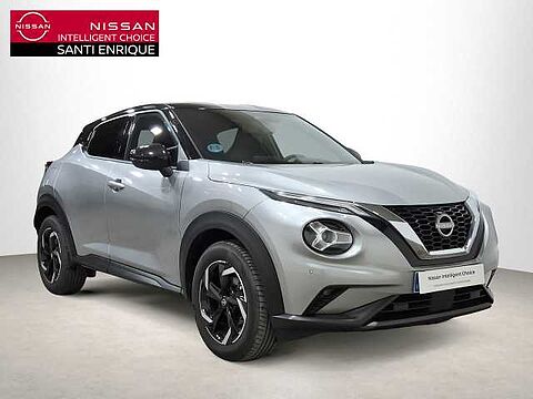 Nissan Juke 1.0 DIG-T 114CV N-CONNECTA 5P (BITONO) Diam. Silver + Midnight Black Metalizado